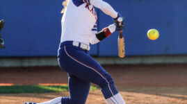 NCAA Softballs must be Yellow with Red Seams