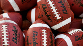 NFL Footballs – 36 for Outdoor Games and 24 for Indoor Games