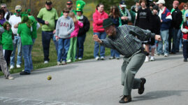 Irish Road Bowling